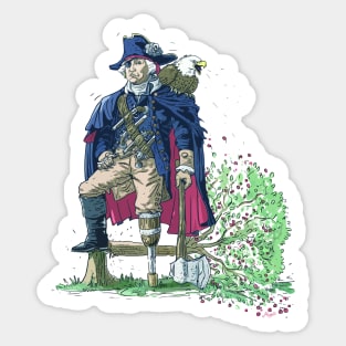 GEORGE WASHINGTON FOUNDING PIRATE FATHER Sticker